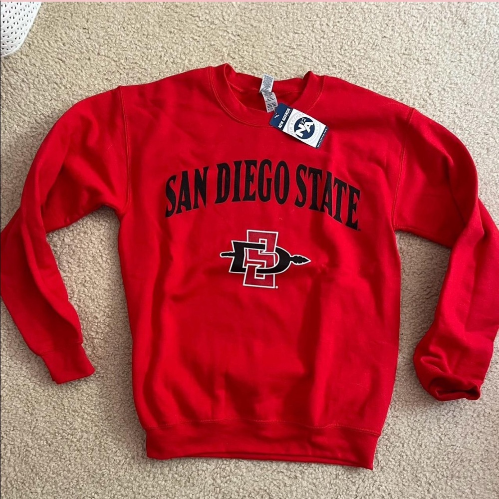 SDSU Red Crewneck